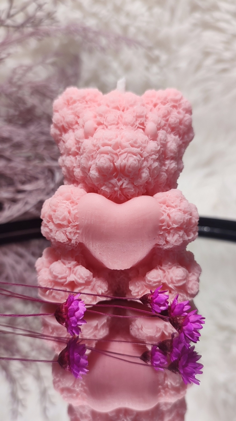 Vela aromática ursinho - Imagem 2
