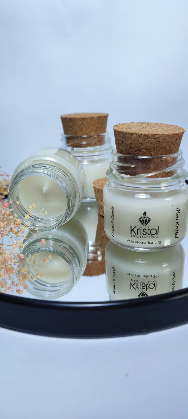 Vela Aromática pote papinha (mini kristal) 25 gr - Imagem 3