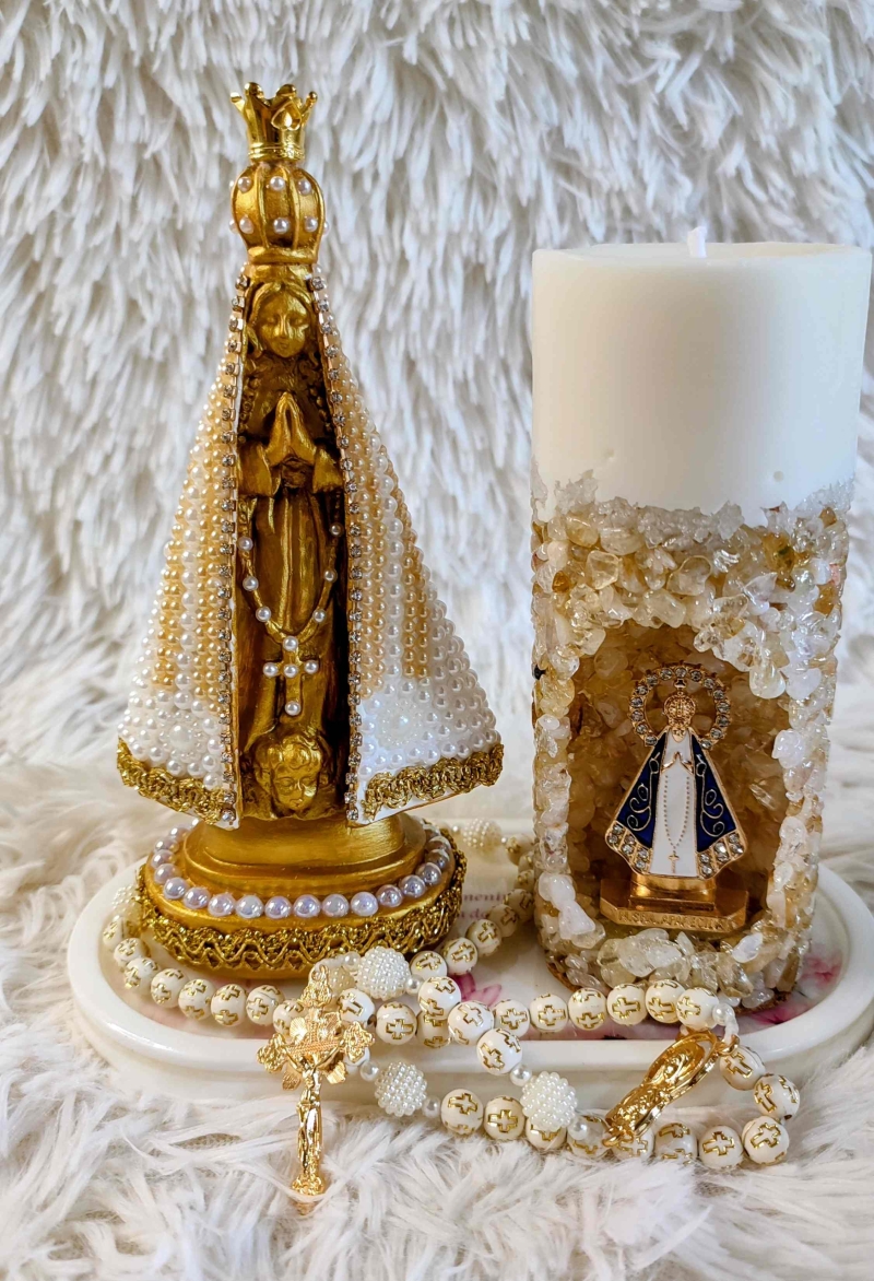 Vela Oratória P - citrino