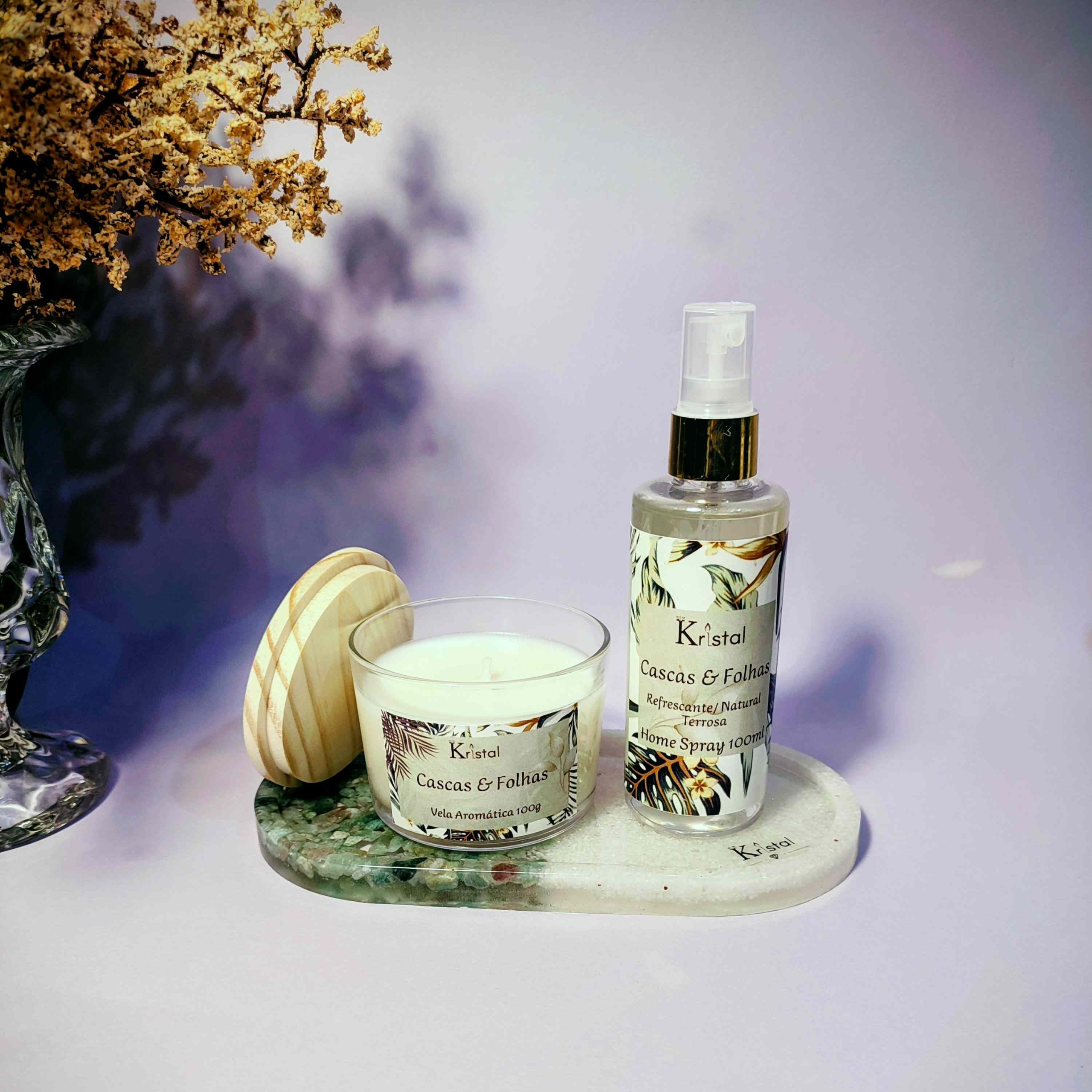 kit cascas e folhas 3 itens - Imagem 3