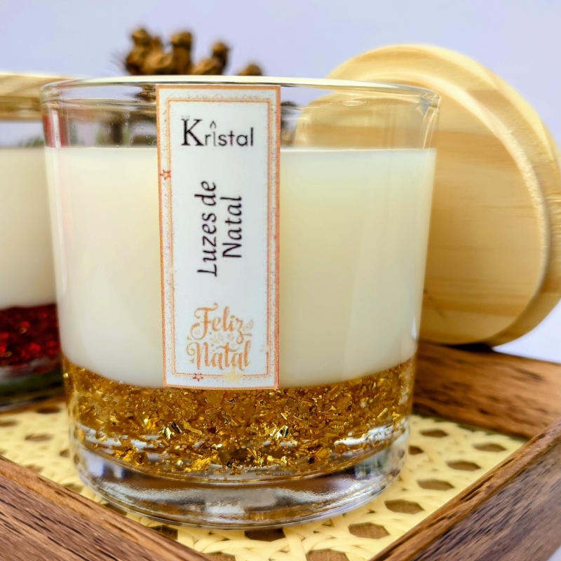 vela luzes de natal